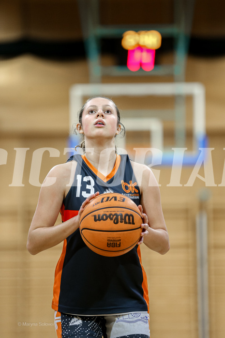 23.02.2025 Österreichischer Basketballverband 2024/25, SLWU16 Vienna Timberwolves vs. Basket Duchess