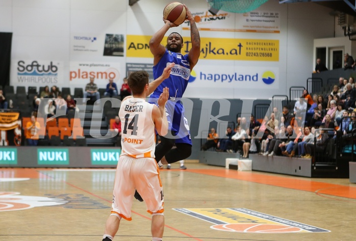 Basketball ABL 2017/18, Grunddurchgang 26.Runde BK Klosterneuburg Dukes vs. Oberwart Gunners
