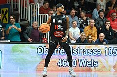 Basketball, Superliga 2024/25, Grunddurchgang 4.Runde, Flyers Wels vs. Kapfenberg,
