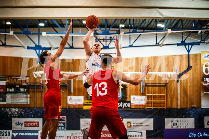 Basketball, Basketball Austria Cup 2021/22, Achtelfinale, Oberwart Gunners, Traiskirchen Lions, 