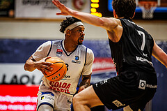 Basketball, win2day Basketball Superliga 2024/25, Grunddurchgang Runde 15, BBC Nord Dragonz, Kapfenberg Bulls, Rayshawn Mart (3)