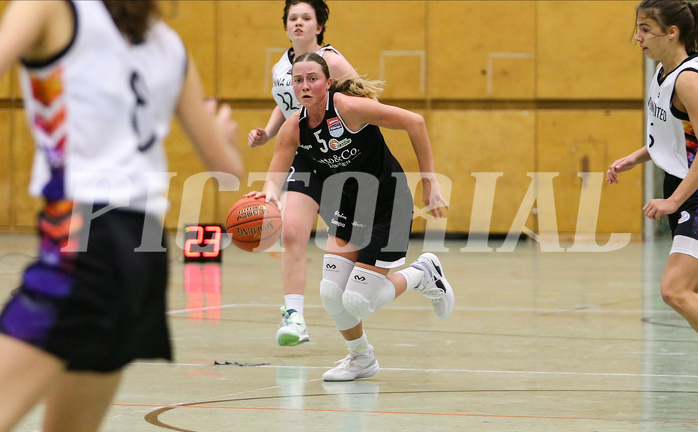 Basketball Damen Superliga 2022/23, Grunddurchgang 6.Runde Vienna United vs. Basket Flames