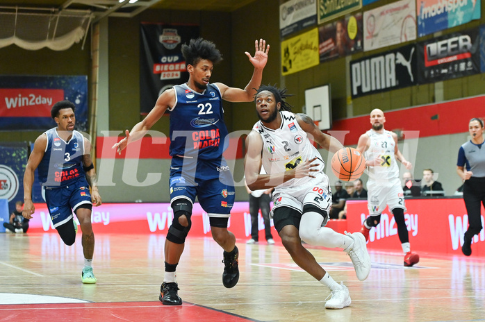 Basketball, Superliga 2024/25, Grunddurchgang 17.Runde, Flyers Wels vs. BBC Nord Dragonz,