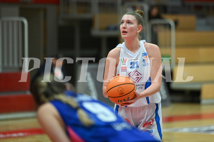 Basketball Superliga 2023/24, Grunddurchgang 7.Runde,DBB LZ OÖ vs UBSC Graz,