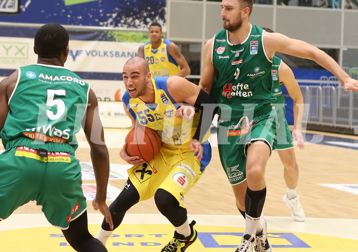 Basketball Superliga 2021/22, Grunddurchgang 9.Runde SKN St.Pölten vs. Kpafenberg Bulls