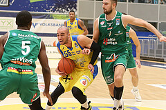 Basketball Superliga 2021/22, Grunddurchgang 9.Runde SKN St.Pölten vs. Kpafenberg Bulls
