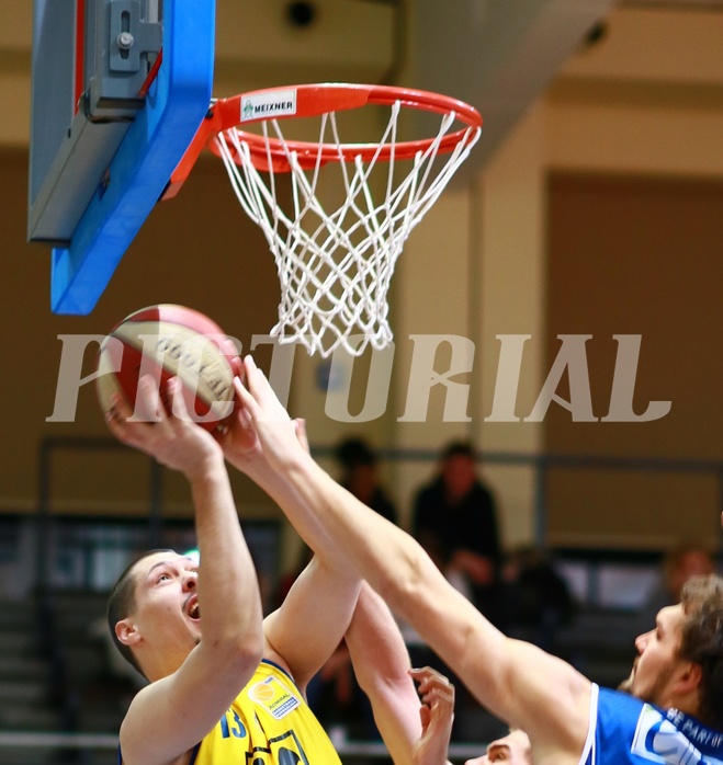 Basketball ABL 2015/16 Grunddurchgang 17.Runde UBSC Graz vs. Kapfenberg Bulls