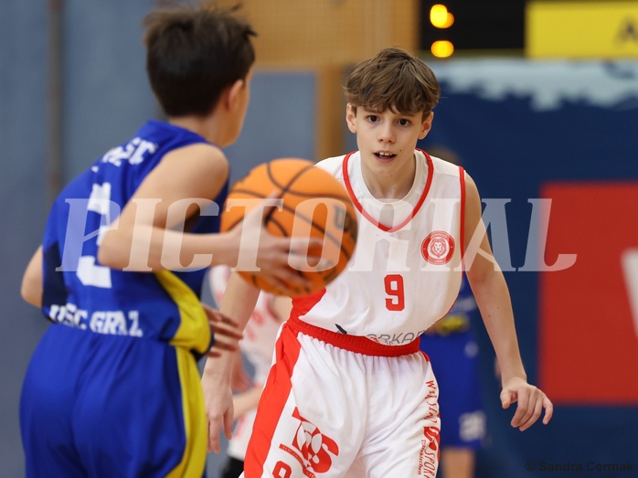 Basketball Superliga 2024/25, SLMU14 Traiskirchen Lions Academy vs. UBSC Juniors



