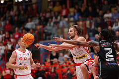 Basketball Superliaga 2024/25, Grunddurchgang 22.Runde Traiskirchen Lions vs. Flyers Wels


