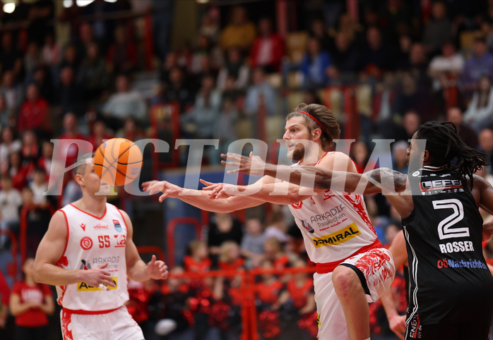 Basketball Superliaga 2024/25, Grunddurchgang 22.Runde Traiskirchen Lions vs. Flyers Wels