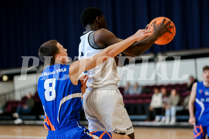 02.03.2025 Österreichischer Basketballverband 2024/25, SLMU16 Basket Flames WAT vs. FCN Baskets Wels