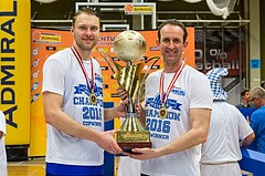 Basketball ABL 2015/16, Playoff Finale Spiel 3 WBC Wels vs. Oberwart GUNNERS