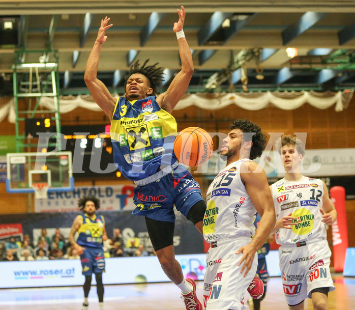 Basketball Superliga 2023/24, Grunddurchgang Runde 10 Gmunden Swans vs. UBSC Graz


