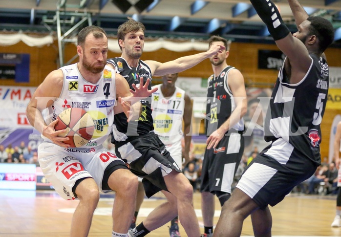 Basketball ABL 2018/19, Grunddurchgang 25.Runde Gmunden Swans vs. Flyers Wels


