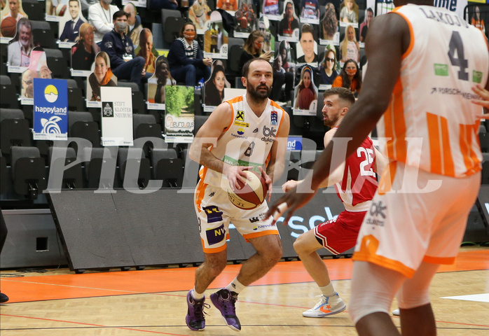 Basketball Superliga 20120/21, Grunddurchgang 5.Runde Klosterneuburg Dukes vs. Traiskirchen Lions