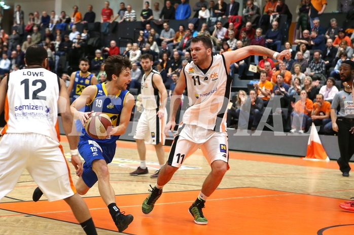 Basketball ABL 2015/16 Grunddurchgang 23.Runde BK Dukes Klosterneuburg vs. UBSC Graz


