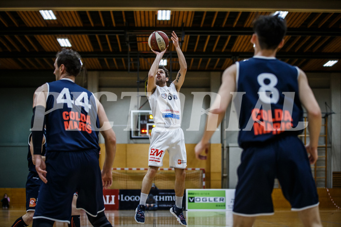 Basketball, Basketball Zweite Liga, Grunddurchgang 14.Runde, Mattersburg Rocks, BBC Nord Dragonz, Jan NICOLI (6)