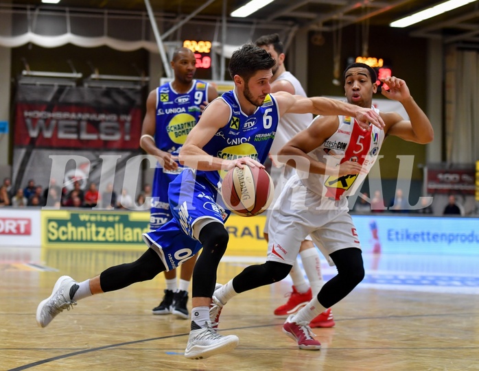 Basketball ABL 2017/18, Grunddurchgang 23.Runde Flyers Wels vs. Gmunden Swans