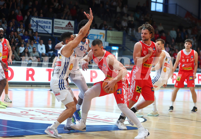 Basketball Superliga 2024/25, Playoffs, Halbfinale Spiel 3 Oberwart Gunners vs. Traiskirchen Lions


