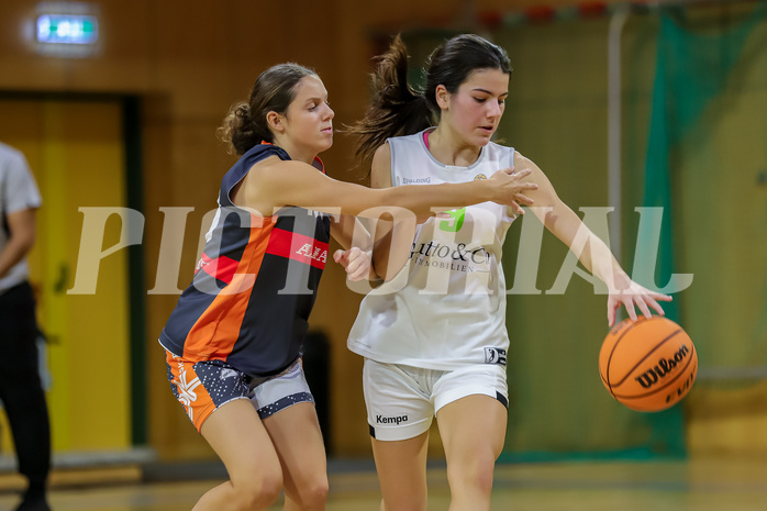 20.10.2024 Österreichischer Basketballverband 2024/25, SLWU16, Basket Flames UNION vs. Basket Duchess

