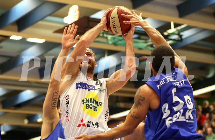 29.10.2017 Basketball ABL 2017/18 Grunddurchgang 6. Runde Gmunden Swans vs Oberwart Gunners