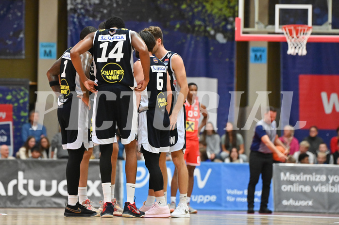 Basketball, Superliga 2024/25, Grunddurchgang 7.Runde, Flyers Wels vs. Gmunden,