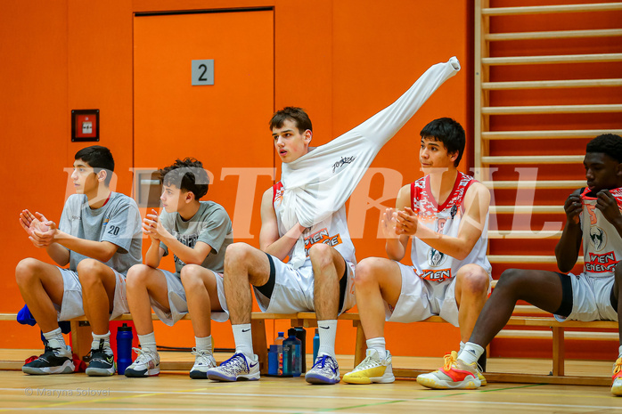 30.11.2024 Österreichischer Basketballverband 2024/25, SLMU16, BC Vienna vs. SG Salzkammergut 
