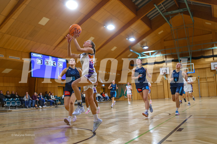 01.12.2024 Österreichischer Basketballverband 2024/25, SLWU19, Vienna United vs. Vienna Timberwolves