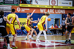 Basketball, Basketball Zweite Liga 2024/25, Grunddurchgang 19.Runde, Traiskirchen Lions NexGen, Wörthersee Piraten, Marin Sliskovic (21)