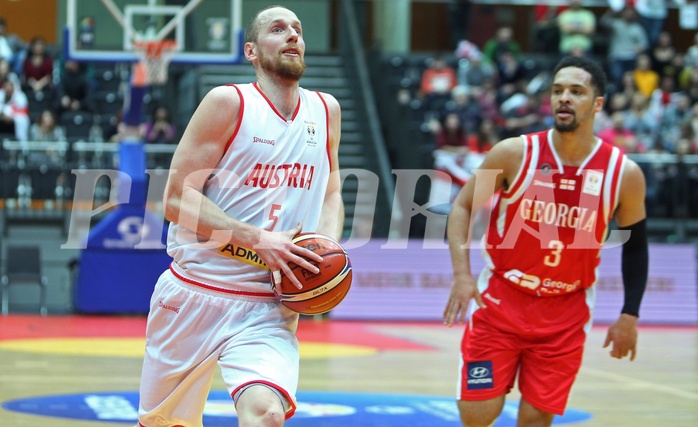 Basketball FIBA Basketball World Cup 2019 European Qualifiers,  First Round Austria vs. Georgia


