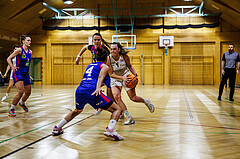 Basketball, Win2Day Basketball Damen Superliga 2024/25, Grunddurchgang 9.Runde, Basket Flames, UBSC-DBBC Graz, Stella Popp (4)