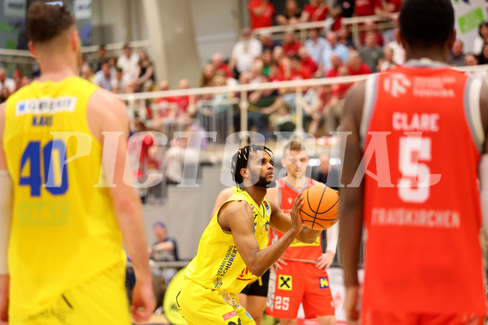 Basketball Superliga 2023/24, Playoff, Viertelfinale Spiel 4 SKN St. Pölten vs. Traiskirchen Lions