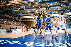 Basketball, bet-at-home Basketball Superliga 2020/21, Grunddurchgang, 12. Runde, Oberwart Gunners, UBSC Graz, Nigel Pruitt (11)