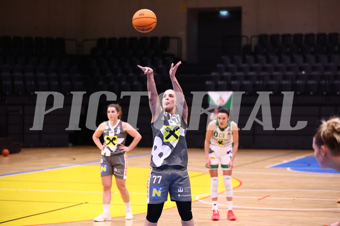 03.02.2024, Graz, Raiffeisen Sportpark, Basketball Damen Superliga 2023/24, Grunddurchgang 11.Runde, UBI Holding Graz - BK Raiffeisen Duchess Klosterneuburg ,  