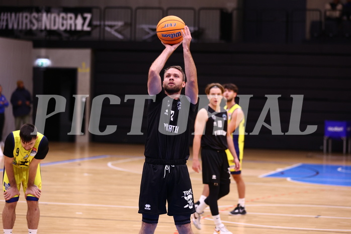 06.10.2024, Graz, Raiffeisen Sportpark Graz, Basketball Zweite Liga 2024/25, Grunddurchgang, Runde 2, Future Team Steiermark vs. Wörthersee Piraten