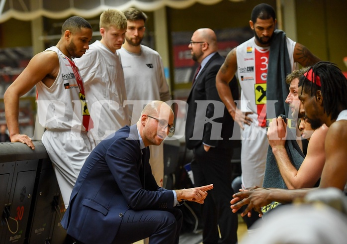 Basketball ABL 2017/18 Grunddurchgang 28. Runde Flyers Wels vs BC Vienna