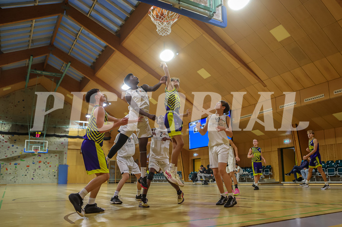 20.10.2024 Österreichischer Basketballverband 2024/25, SLMU16,Basket Flames vs. UBSC Graz

