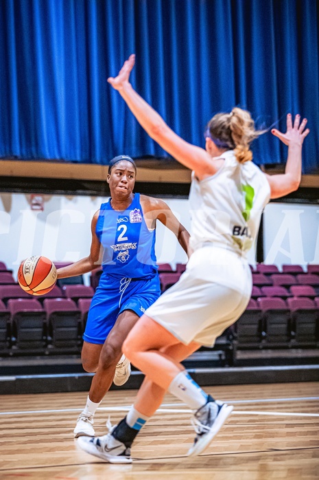 Basketball Basketball Damen Superliga 2021/22, Damen CUP Semifinale Basket Flames vs. Vienna D.C. Timberwolves
