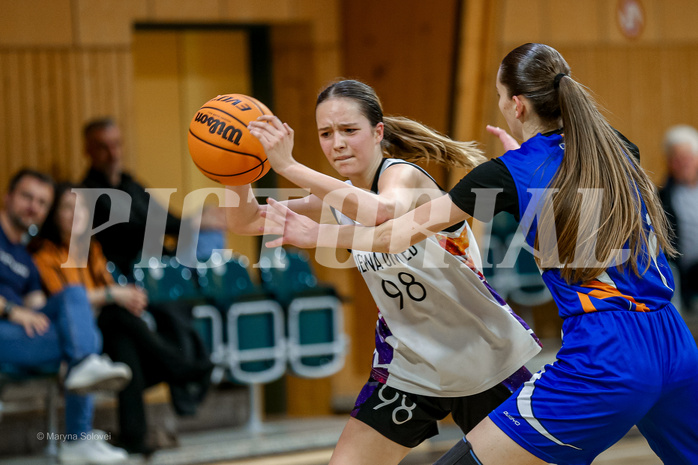 05.04.2025 Österreichischer Basketballverband 2024/25, SLWU16 Vienna United vs. DBB  Basketgirls Wels