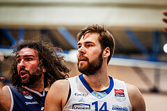 Basketball, win2day Basketball Superliga 2024/25, Grunddurchgang Runde 19, Oberwart Gunners, BBC Nord Dragonz, Daniel Köppel (14)