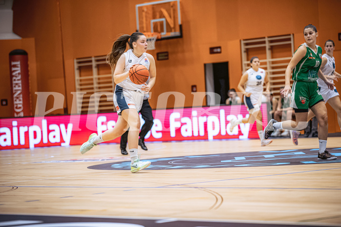 Basketball, Win2Day Basketball Damen Superliga 2022/23, Grunddurchgang 2.Runde, Vienna D.C. Timberwolves, KOS Celovec Damen, Antonia Dumancic (17) Basketball, Win2Day Basketball Damen Superliga 2022/23, Grunddurchgang 2.Runde, Vienna D.C. Timberwolves, KOS Celovec Damen, Antonia Dumancic (17)