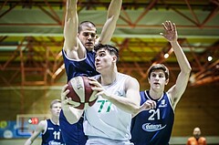 Basketball, 2.Bundesliga, Grunddurchgang 11.Runde, BBC Nord Dragonz, UDW Alligators, Marko Goranovic (77)