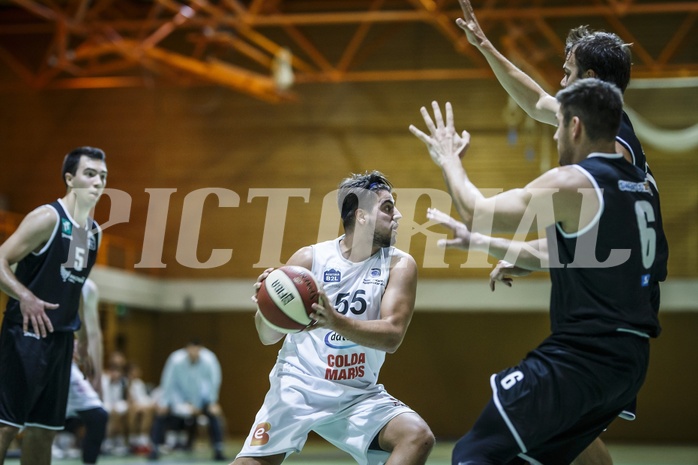 Basketball, Basketball Zweite Liga, Grunddurchgang 1.Runde, COLDA MARIS BBC Nord Dragonz, Swarco Raiders Tirol, Luka Gvozden (10)