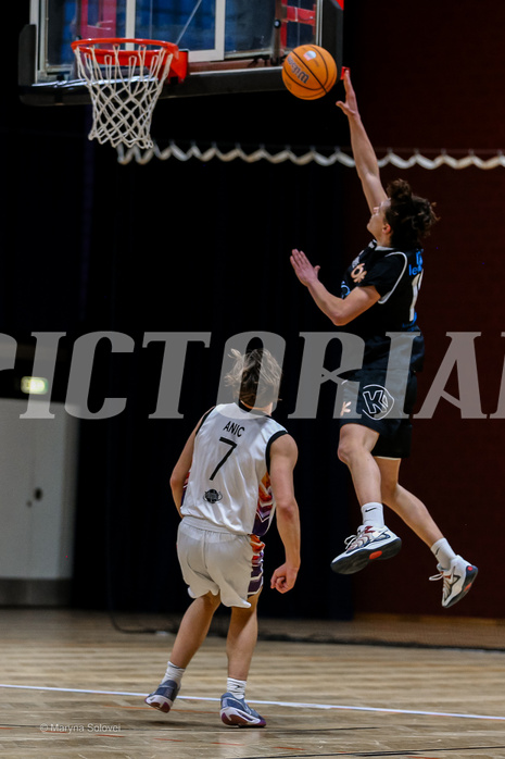 01.03.2025 Österreichischer Basketballverband 2024/25, SLMU19 Vienna United vs. Basket Dukes