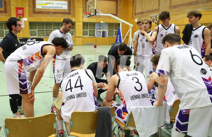 Basketball Zweite Liga 2024/25, Grunddurchgang 22.Runde Vienna United vs. Vienna Timberwolves