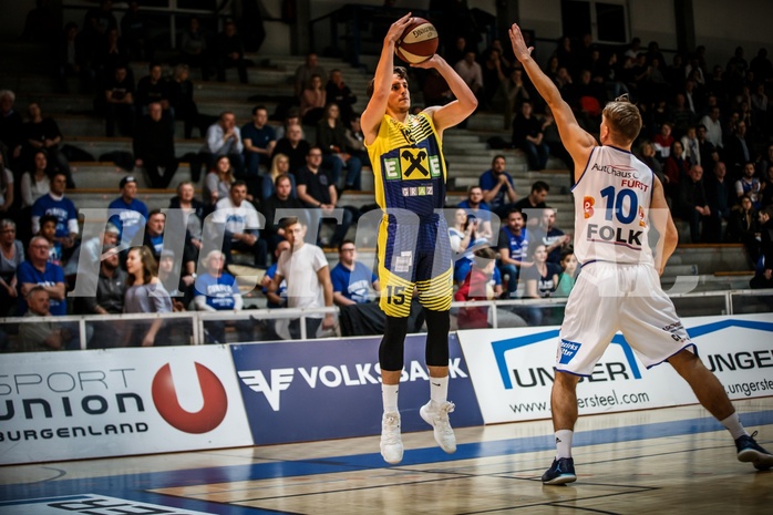 Basketball, ABL 2018/19, CUP Viertelfinale, Oberwart Gunners, UBSC Graz, Fabian Richter (15)