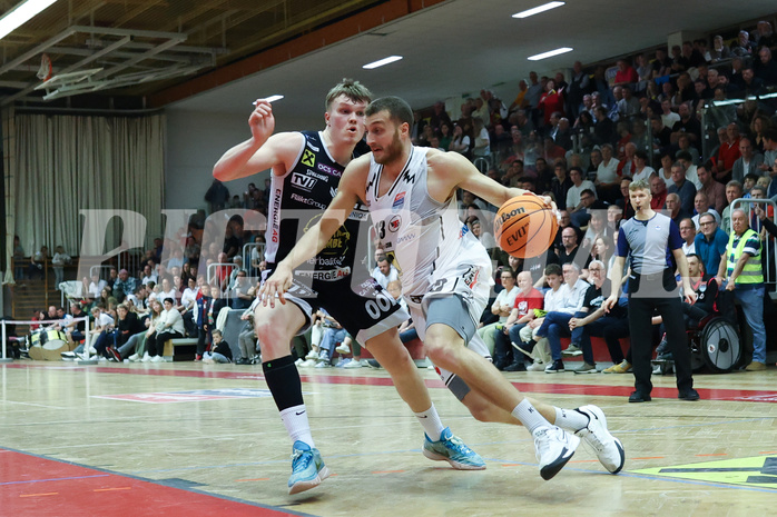 Basketball Superliga 2023/24, 8.Plazierungsrunde,
Flyers Wels vs. Gmunden Swans

