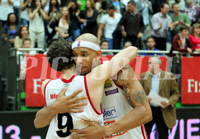 Basketball ABL 2012-13 Snickers-Playoffs Fnale 5.Spiel BC Vienna vs. Oberwart Gunners


