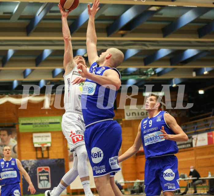 Basketball Superliga 2020/21, Halbfinale Spiel 1 Gmunden Swans vs. Oberwart Gunners


