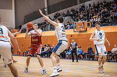 Basketball, Win2Day Superliga 2022/23, 5. Qualifikationsrunde, Vienna Timberwolves, Traiskirchen Lions, Ilja Gromovs (4)